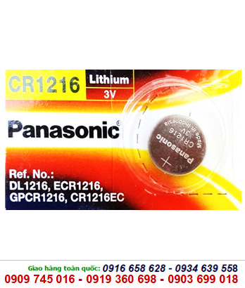 Panasonic CR1216, Pin Panasonic CR1216 lithium 3V chính hãng Panasonic